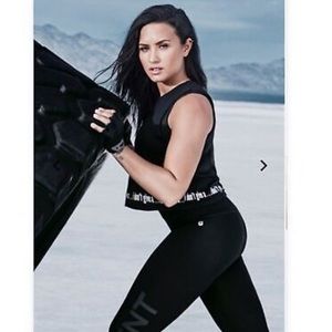 Demi Lovato x fabletics workout cropped tank